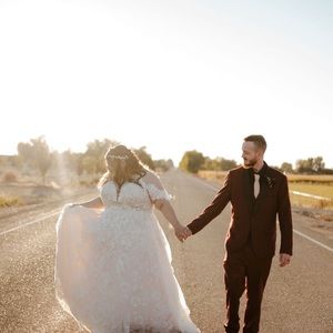 Plus Size Essence of Australia wedding gown